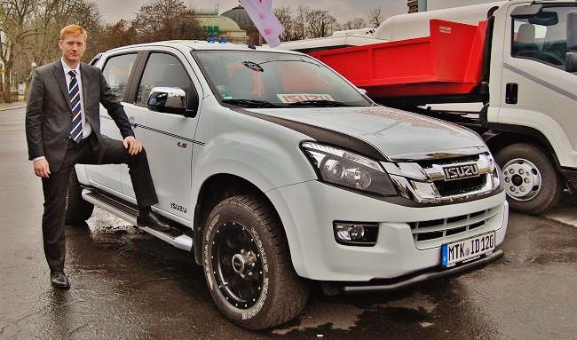 František Voříšek, prodej nákladních aut ISUZU a pickupů ISUZU - MAX 